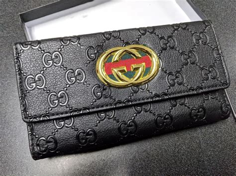 black gucci purse wallet|Gucci wallet original.